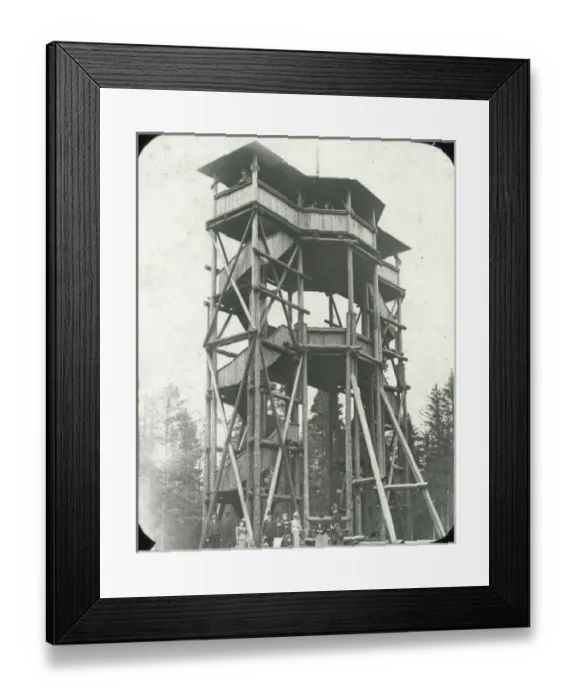 Framed Print : Western Norway - (Holmen Kollen) View Tower Framed Print : Western Norway - (Holmen Kollen) View Tower