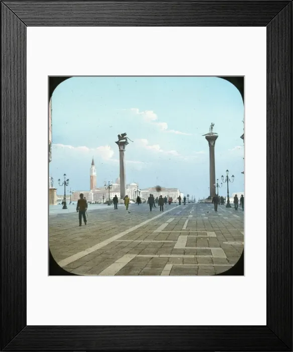 Framed Print : Venice, Italy - Piazetta Framed Print : Venice, Italy - Piazetta