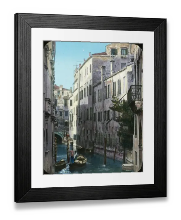 Framed Print : Venice, Italy - Canal Scene Framed Print : Venice, Italy - Canal Scene