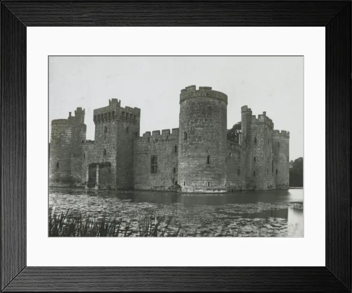 Framed Print : London, England - Another view of Bodiam Castle Framed Print : London, England - Another view of Bodiam Castle