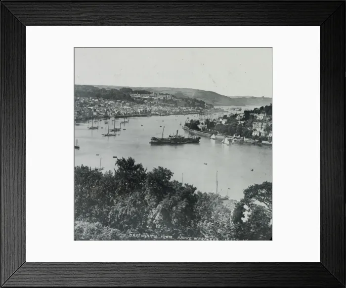 Framed Print : London, England - Harbour, Dartmouth Framed Print : London, England - Harbour, Dartmouth