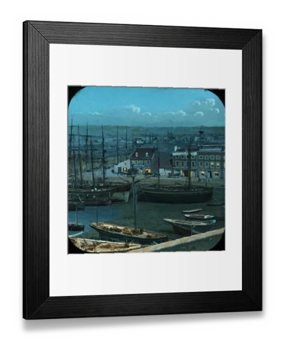 Framed Print : The Channel Islands - Jersey Harbour Framed Print : The Channel Islands - Jersey Harbour