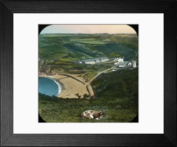 Framed Print : The Channel Islands - Greve Le Lecq Framed Print : The Channel Islands - Greve Le Lecq
