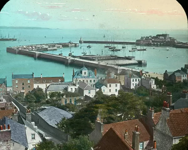 The Channel Islands - Guernsey Harbour