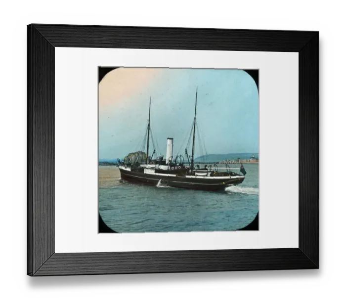 Framed Print : The Channel Islands - Mail Boat Framed Print : The Channel Islands - Mail Boat