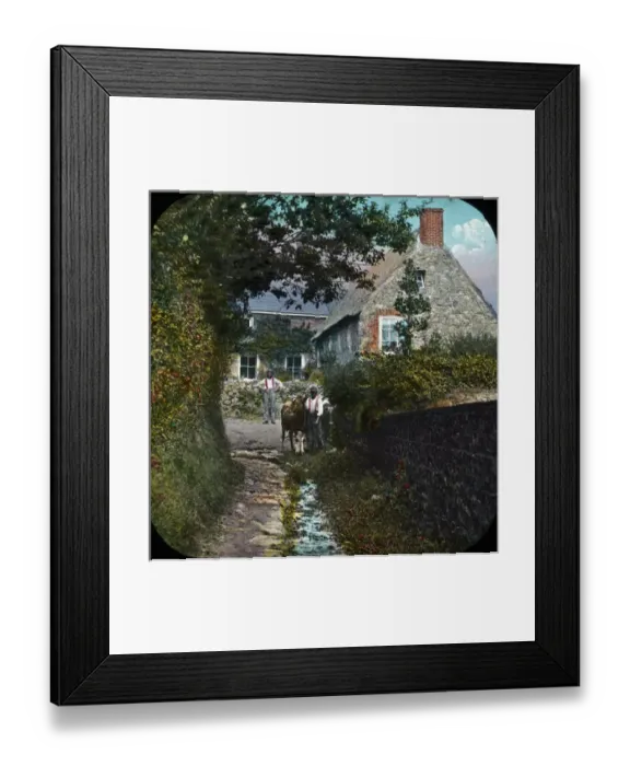 Framed Print : The Channel Islands - Water Lane Framed Print : The Channel Islands - Water Lane