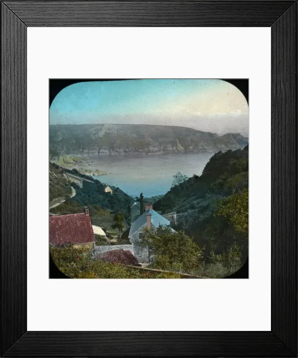 Framed Print : The Channel Islands - Moulin Huet Bay Framed Print : The Channel Islands - Moulin Huet Bay