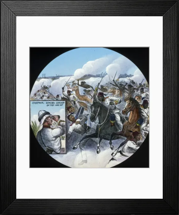 Framed Print : Mahdist War - Sudan Campaign - Treachery of Black Pasha Framed Print : Mahdist War - Sudan Campaign - Treachery of Black Pasha