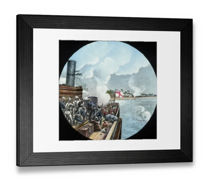 Framed Print : Mahdist War - Sudan Campaign - Rescue of Sir Charles Framed Print : Mahdist War - Sudan Campaign - Rescue of Sir Charles