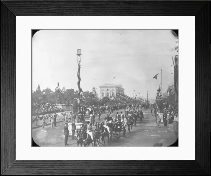 Framed Print : Tour of the Colonies - Opening Melbourne Parliament Framed Print : Tour of the Colonies - Opening Melbourne Parliament