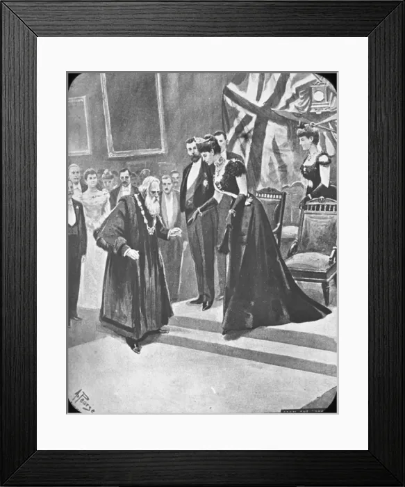 Framed Print : Tour of the Colonies - Auckland -Grand old Man Framed Print : Tour of the Colonies - Auckland -Grand old Man
