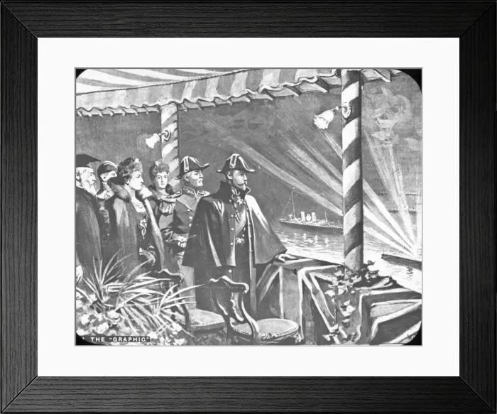 Framed Print : Tour of the Colonies - Quebec Illuminations Framed Print : Tour of the Colonies - Quebec Illuminations