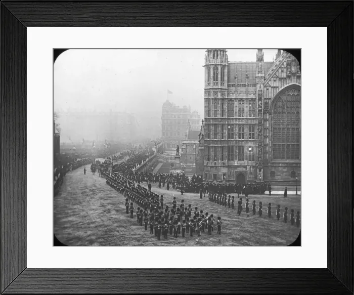 Framed Print : Tour of the Colonies - Royal Prosession Framed Print : Tour of the Colonies - Royal Prosession