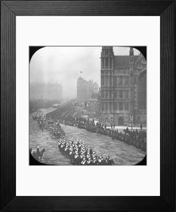 Framed Print : Tour of the Colonies - Royal Procession Framed Print : Tour of the Colonies - Royal Procession