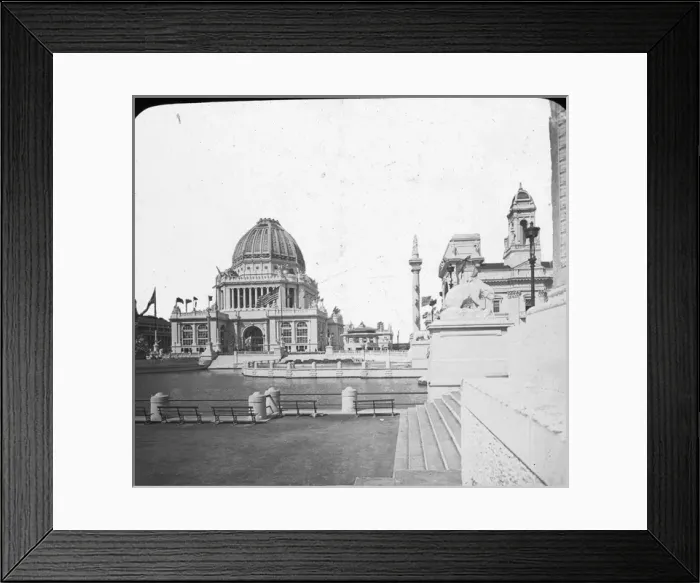 Framed Print : Chicago Worlds Fair - Administration Building Framed Print : Chicago Worlds Fair - Administration Building