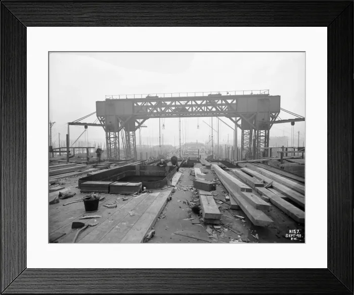 Framed Print : Harland & Wolff Collection - National Museums NI Framed Print : Harland & Wolff Collection - National Museums NI