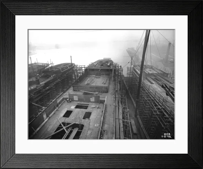 Framed Print : Harland & Wolff Collection - National Museums NI Framed Print : Harland & Wolff Collection - National Museums NI