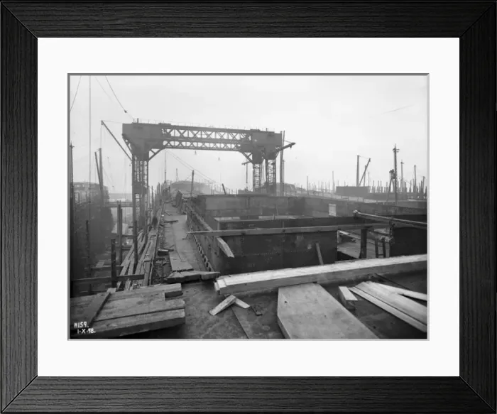 Framed Print : Harland & Wolff Collection - National Museums NI Framed Print : Harland & Wolff Collection - National Museums NI