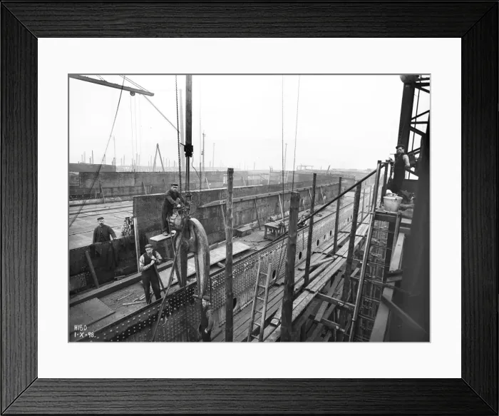 Framed Print : Harland & Wolff Collection - National Museums NI Framed Print : Harland & Wolff Collection - National Museums NI
