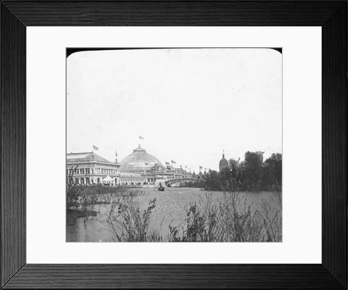 Framed Print : Chicago Worlds Fair - Horticultural Building Framed Print : Chicago Worlds Fair - Horticultural Building
