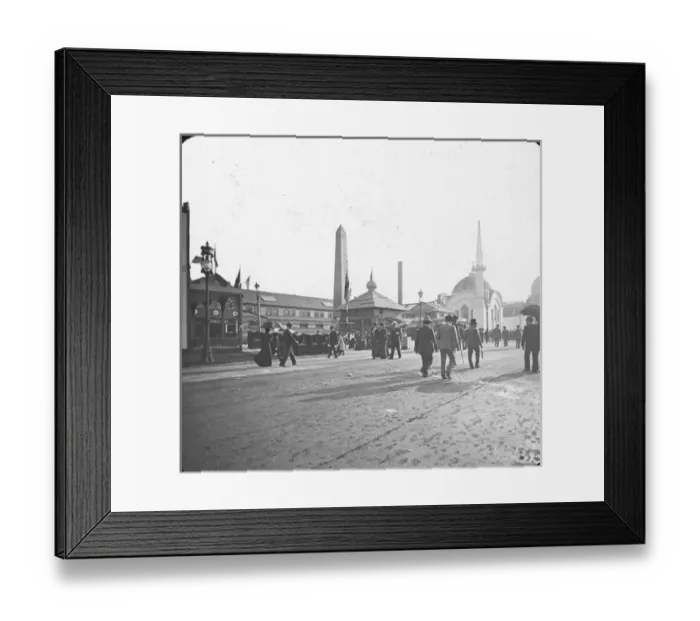 Framed Print : Chicago Worlds Fair - Egyptian Village Framed Print : Chicago Worlds Fair - Egyptian Village