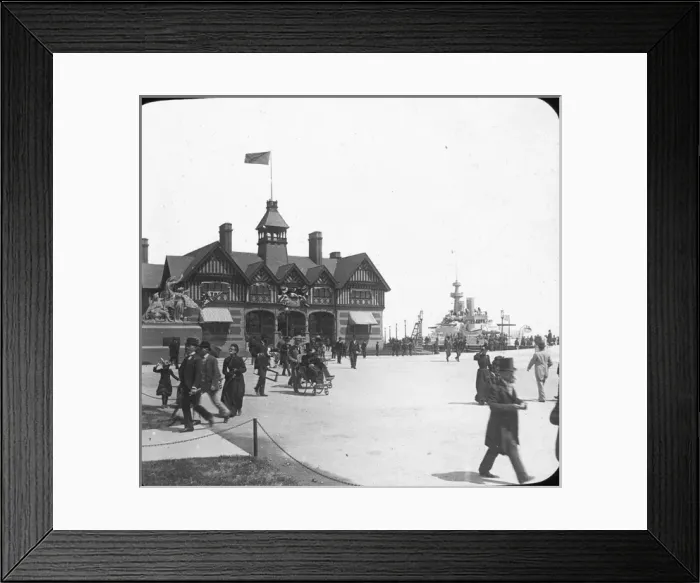 Framed Print : Chicago Worlds Fair - Victoria House Framed Print : Chicago Worlds Fair - Victoria House