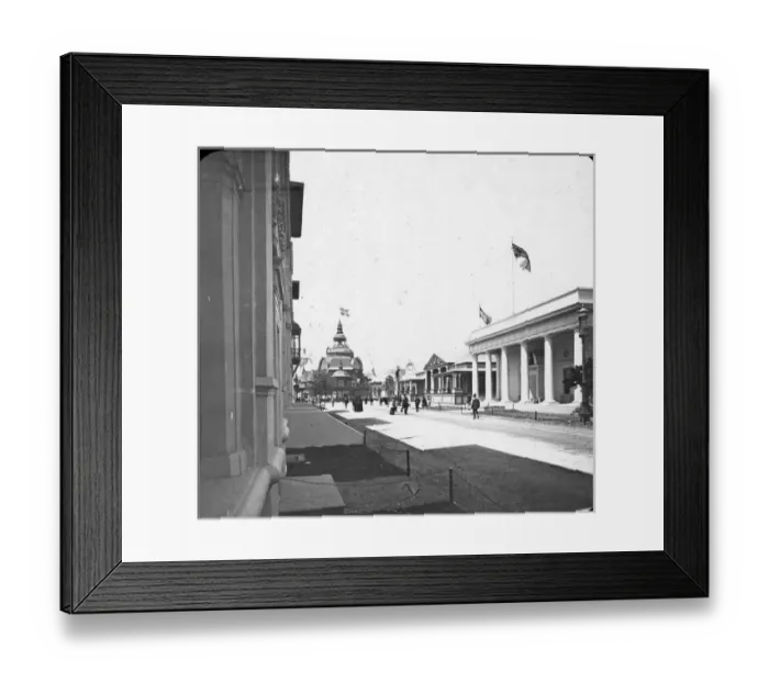 Framed Print : Chicago Worlds Fair - Australian House Framed Print : Chicago Worlds Fair - Australian House