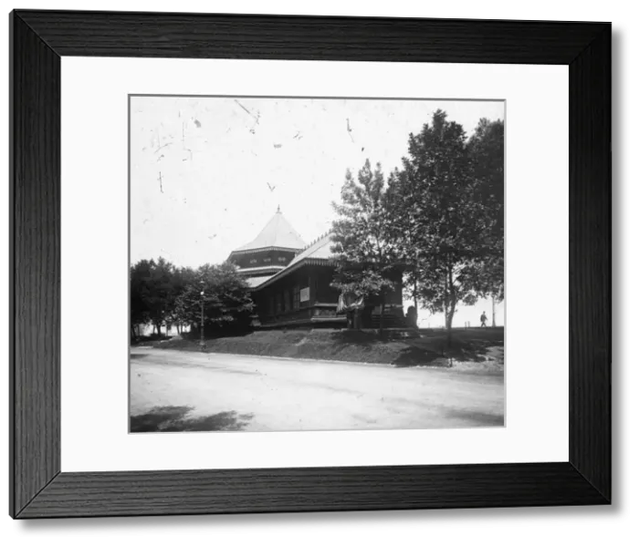 Framed Print : Chicago Worlds Fair - Ceylon Building Framed Print : Chicago Worlds Fair - Ceylon Building