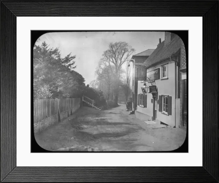 Framed Print : Leather Bottle Inn Framed Print : Leather Bottle Inn