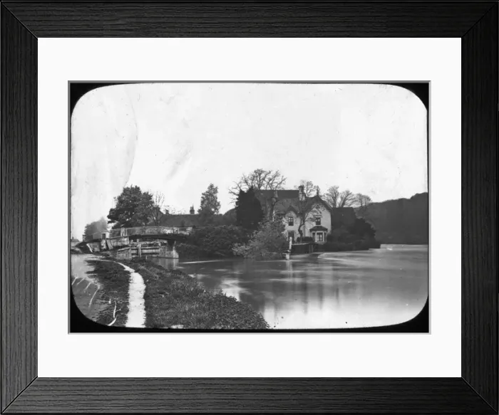 Framed Print : Boulters Lock Framed Print : Boulters Lock