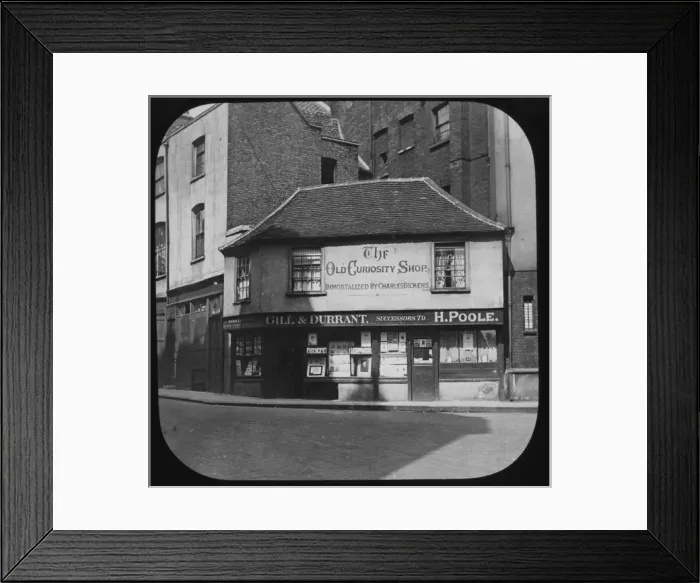 Framed Print : Old Curiosity Shop Framed Print : Old Curiosity Shop