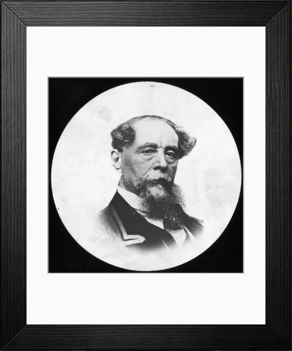 Framed Print : Charles Dickens Framed Print : Charles Dickens