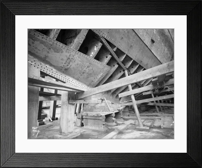 Framed Print : Harland & Wolff Collection - National Museums NI Framed Print : Harland & Wolff Collection - National Museums NI