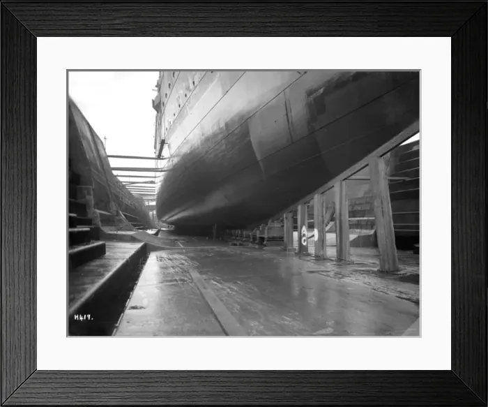 Framed Print : Harland & Wolff Collection - National Museums NI Framed Print : Harland & Wolff Collection - National Museums NI