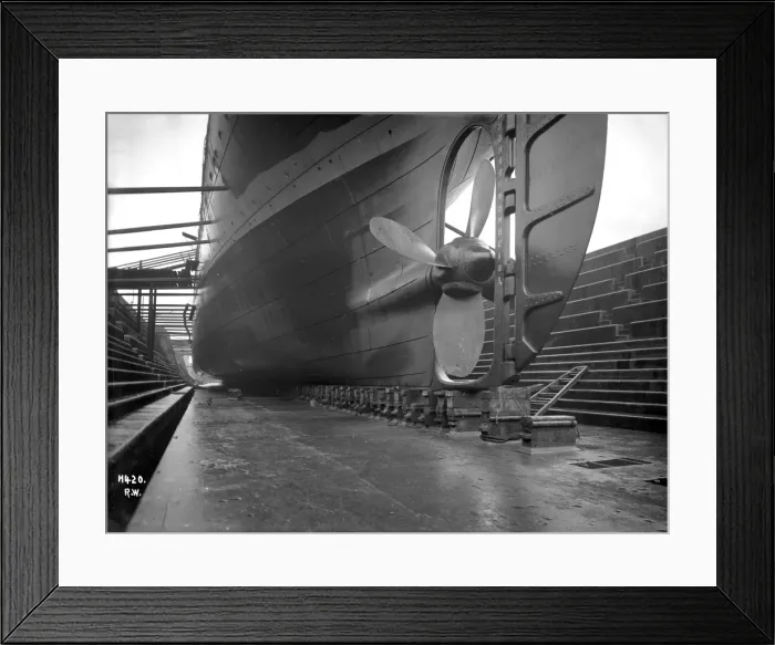 Framed Print : Harland & Wolff Collection - National Museums NI Framed Print : Harland & Wolff Collection - National Museums NI