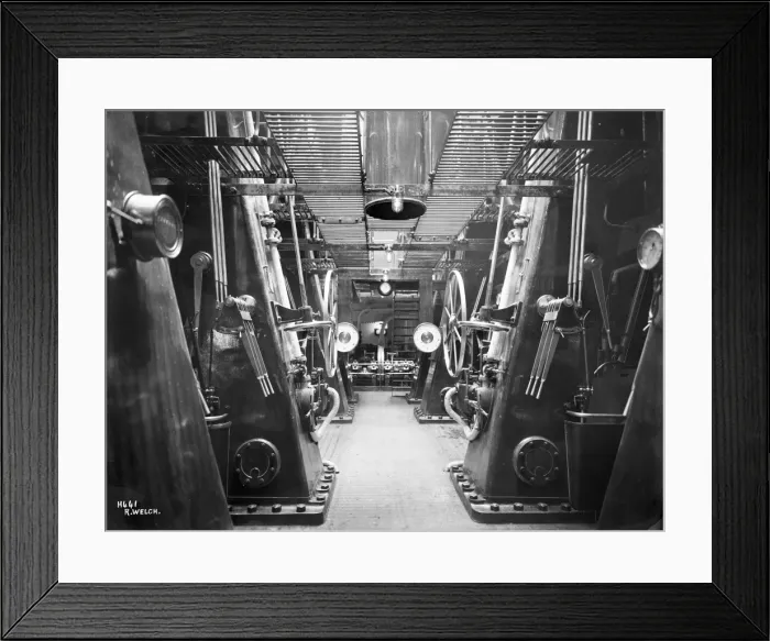 Framed Print : Harland & Wolff Collection - National Museums NI Framed Print : Harland & Wolff Collection - National Museums NI