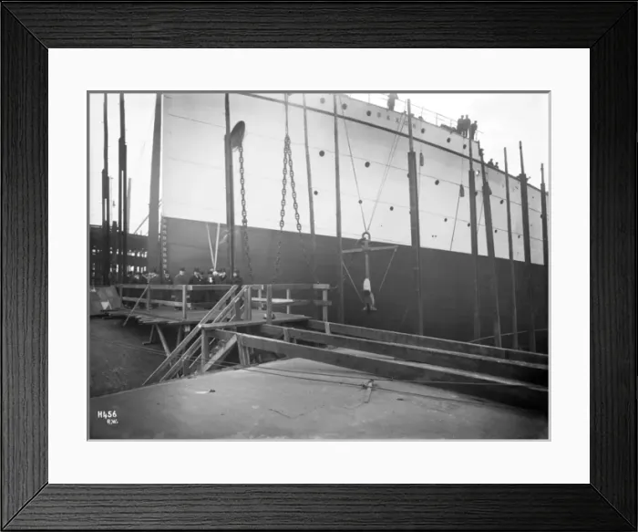 Framed Print : Harland & Wolff Collection - National Museums NI Framed Print : Harland & Wolff Collection - National Museums NI