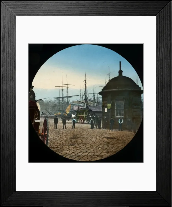 Framed Print : Liverpool - George Pier Head Framed Print : Liverpool - George Pier Head