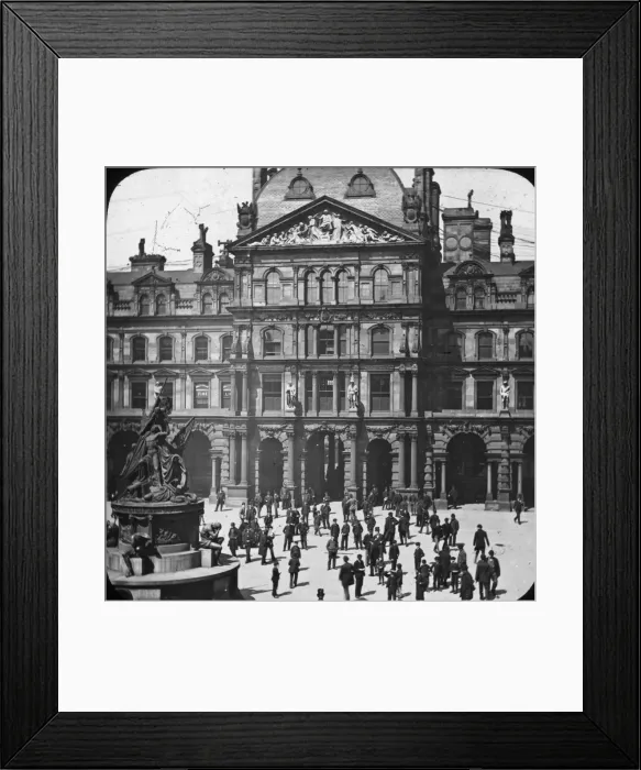 Framed Print : Liverpool - Exchange, Liverpool Framed Print : Liverpool - Exchange, Liverpool
