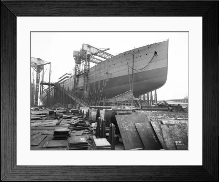 Framed Print : Harland & Wolff Collection - National Museums NI Framed Print : Harland & Wolff Collection - National Museums NI
