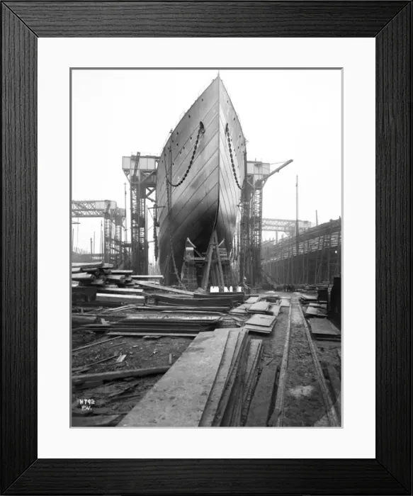 Framed Print : Harland & Wolff Collection - National Museums NI Framed Print : Harland & Wolff Collection - National Museums NI