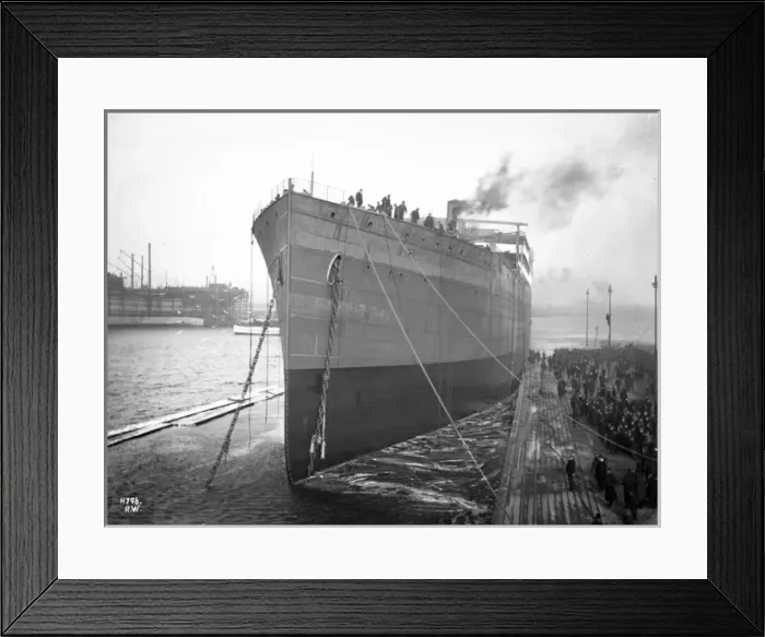 Framed Print : Harland & Wolff Collection - National Museums NI Framed Print : Harland & Wolff Collection - National Museums NI