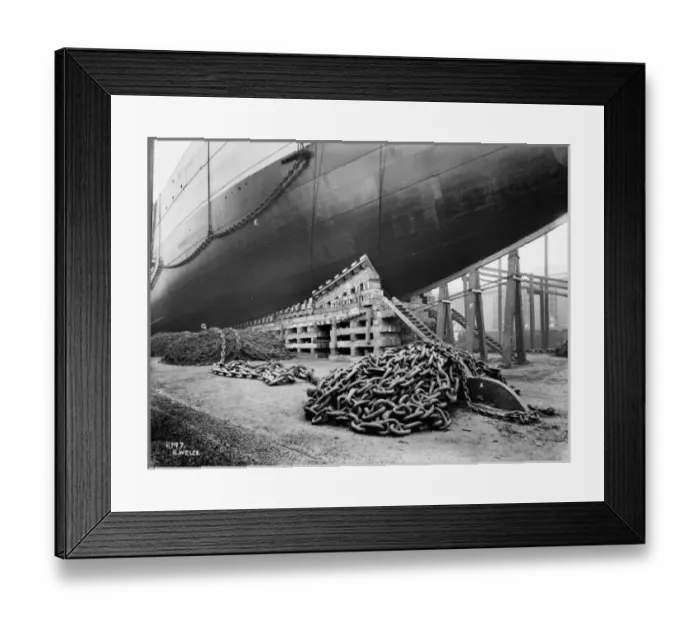 Framed Print : Harland & Wolff Collection - National Museums NI Framed Print : Harland & Wolff Collection - National Museums NI