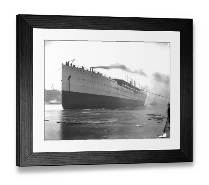 Framed Print : Harland & Wolff Collection - National Museums NI Framed Print : Harland & Wolff Collection - National Museums NI