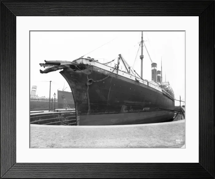 Framed Print : Harland & Wolff Collection - National Museums NI Framed Print : Harland & Wolff Collection - National Museums NI