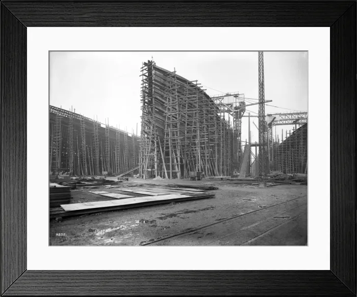 Framed Print : Harland & Wolff Collection - National Museums NI Framed Print : Harland & Wolff Collection - National Museums NI