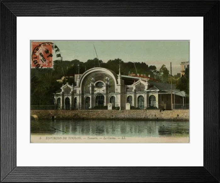 Framed Print : Toulon, France - the Casino