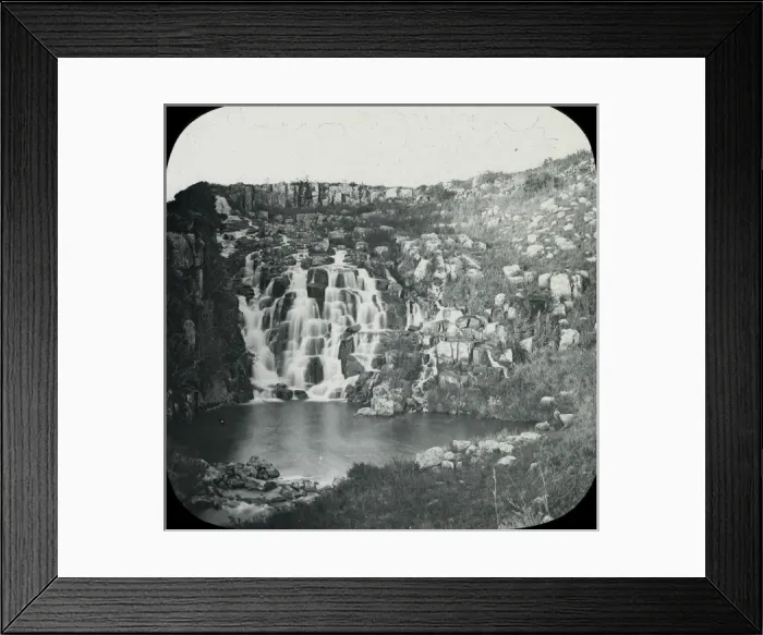 Framed Print : East Africa - Waterfall in Natal Framed Print : East Africa - Waterfall in Natal
