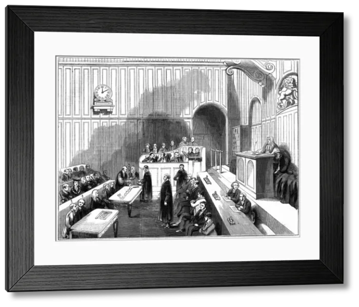 Framed Print : Presentation of the new Sheriffs of London at Westminster Framed Print : Presentation of the new Sheriffs of London at Westminster