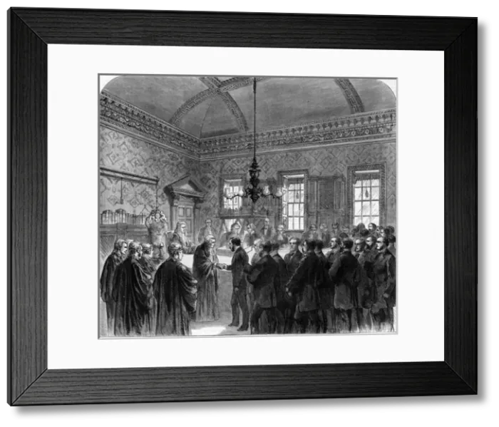Framed Print : The Trial of the Pyx Framed Print : The Trial of the Pyx